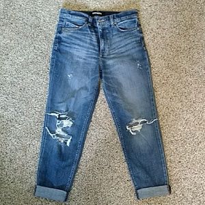 Express Girlfriend High Rise Jeans Size 4